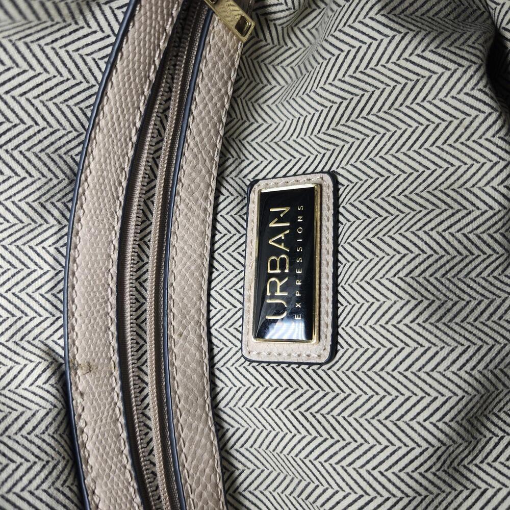 Urban Expressions Womens Python Print Tote Handba… - image 4